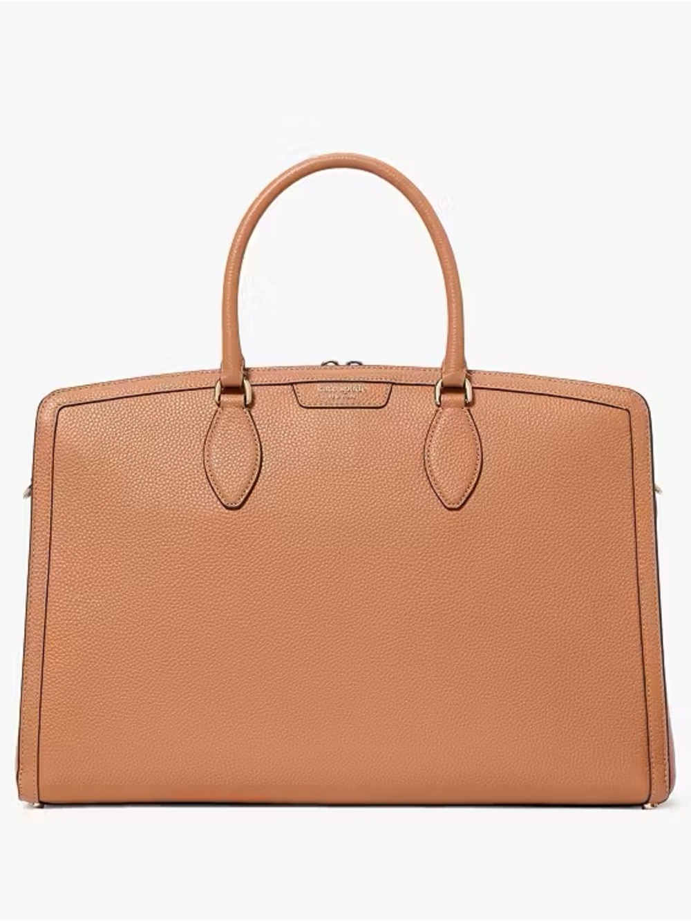 kate spade Tan Leather Laptop Tote